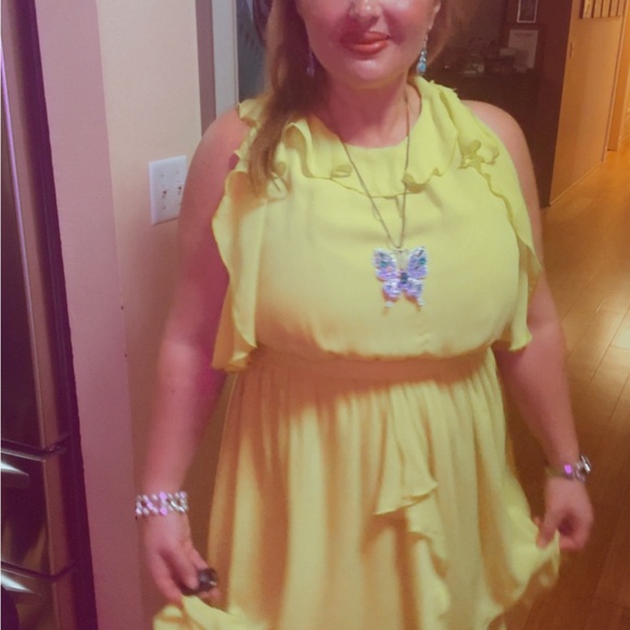 Prabal Gurung Vibrant Yellow Dress - Picture 7 of 7